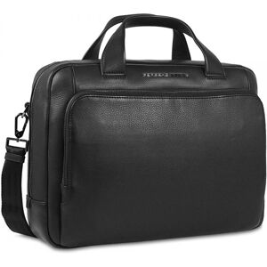 Porsche Design Roadster Leather Briefcase S-black Herren