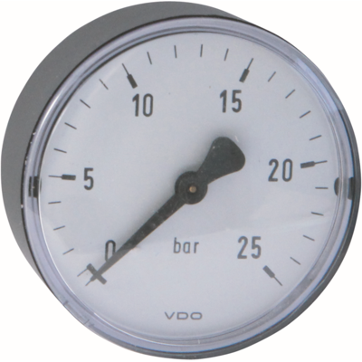 Sasserath Manometer - G 1/4 0-25bar - Manometer Sasserath Manometer - G 1/4 0-25bar - Manometer