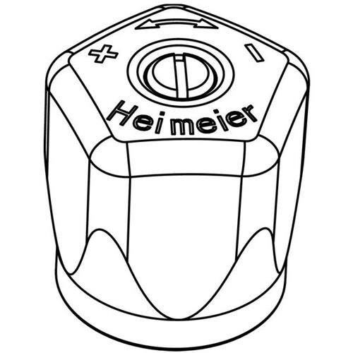 Heimeier Handradkappe 0122-02.327 für DN 10-32 (3/8-1 1/4"), Baureihe ab 1988