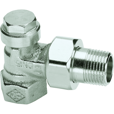 Heimeier Regulux Rücklaufverschraubung Eck 3/4" - Rücklaufanschluss Heimeier Regulux Rücklaufverschraubung Eck 3/4" - Rücklaufanschluss