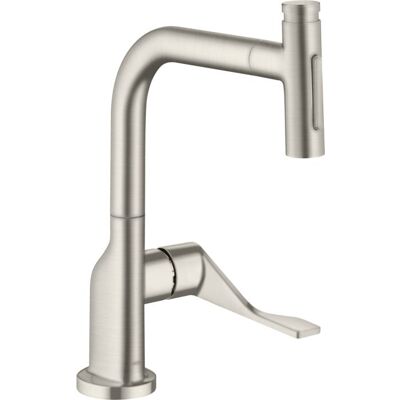Hansgrohe AXOR Citterio Küchenmischer - Ausziehbrause bis 50cm, Edelstahl-Finish Hansgrohe AXOR Citterio Küchenmischer - Ausziehbrause bis 50cm, Edelstahl-Finish