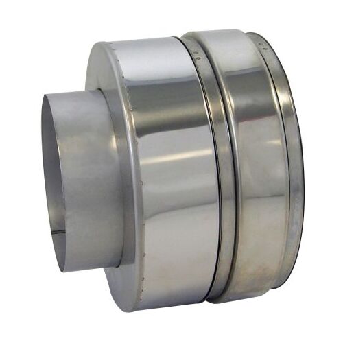 Bertrams Dw Abgasrohr-Kupplung 22AKP130-80 Ø 130-80 mm, lang, mit KLB