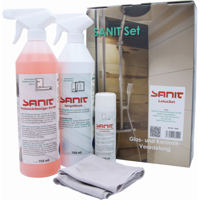 Sanit Lotus-Set 3240 - Reinigungsset Sanit Lotus-Set 3240 - Reinigungsset