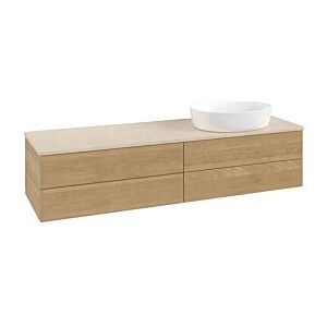 Villeroy und Boch Villeroy & Boch Antao Waschtischunterschrank 1600x360x500mm L27013HN mit Beleuchtung FK/AP: HN/3