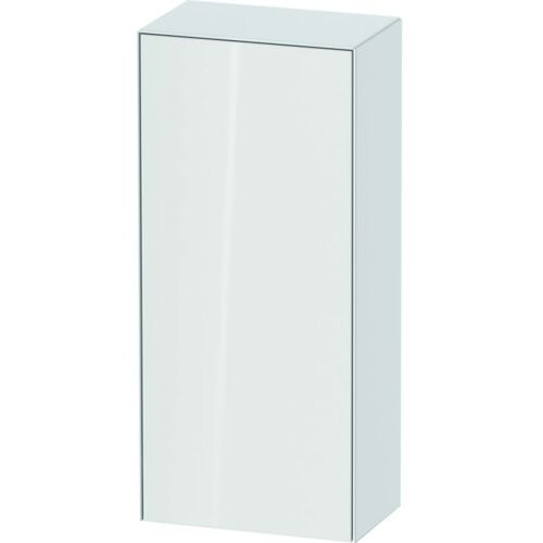 Duravit White Tulip Halbhochschrank WT1322R8585 40 x 24 cm, Weiß Hochglanz, 1 Türe rechts, 2 Glasfachböden