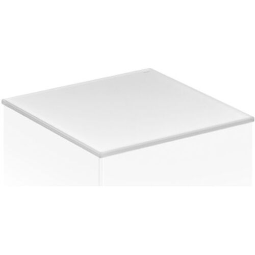 Keuco Edition 11 Abdeckplatte 31326119001 141,1 x 3 x 52,4 cm, Kristallglas Anthrazit, klar, Unterseite lackiert