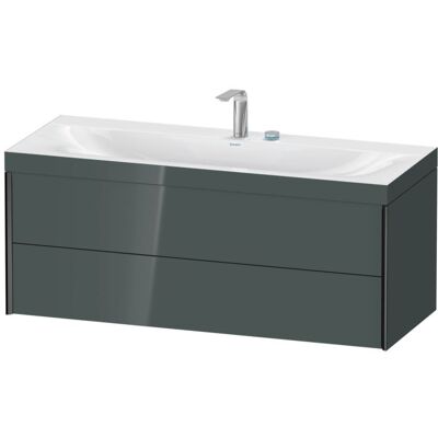 Duravit Wandhängendes Dolomiti Grau Hochglanz Bad-Set - XV4617EB238C Duravit Wandhängendes Dolomiti Grau Hochglanz Bad-Set - XV4617EB238C