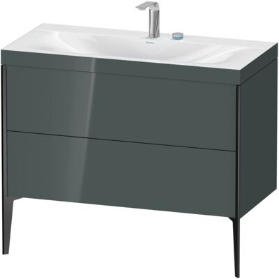 Duravit Modell XViu - Minimalistisches Waschbecken-Set mit 2 Schubladen Duravit Modell XViu - Minimalistisches Waschbecken-Set mit 2 Schubladen