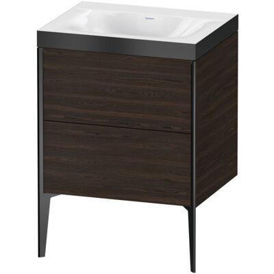 Duravit Xviu C-Bonded Set Waschbecken - 2 Auszüge, Ohne Hahnloch - Bodenstehend Duravit Xviu C-Bonded Set Waschbecken - 2 Auszüge, Ohne Hahnloch - Bodenstehend