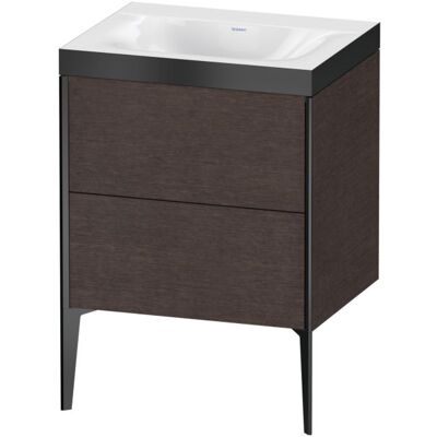 Duravit Xviu C-Bonded Set Waschbecken Eiche dunkel gebürstet - Set Duravit Xviu C-Bonded Set Waschbecken Eiche dunkel gebürstet - Set