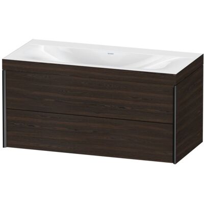 Duravit Wandhängendes Nussbaum Set mit Zwei Schubladen - Waschtisch-Set Duravit Wandhängendes Nussbaum Set mit Zwei Schubladen - Waschtisch-Set
