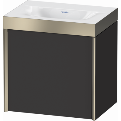 Duravit Wandmontiertes XViu Möbelset in Graphit Supermatt mit 1 Tür Duravit Wandmontiertes XViu Möbelset in Graphit Supermatt mit 1 Tür