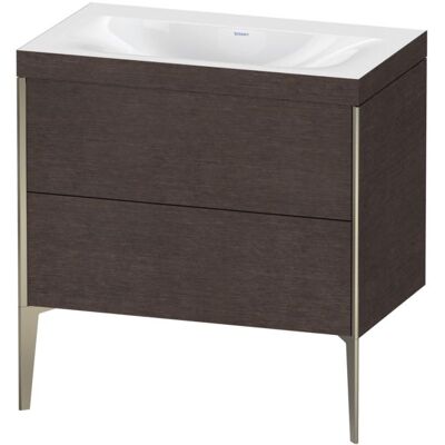 Duravit Xviu C-Bonded Set - 2 Schubladen - Bodenstehend - Rechteckig - 80x48cm Duravit Xviu C-Bonded Set - 2 Schubladen - Bodenstehend - Rechteckig - 80x48cm