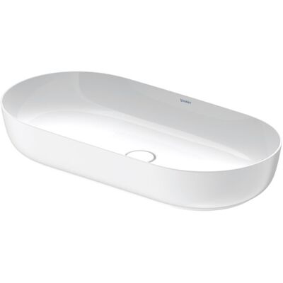 Duravit Luv Aufsatzbecken - Ohne Überlauf, Ohne Hahnloch - Weiß Seidenmatt Duravit Luv Aufsatzbecken - Ohne Überlauf, Ohne Hahnloch - Weiß Seidenmatt