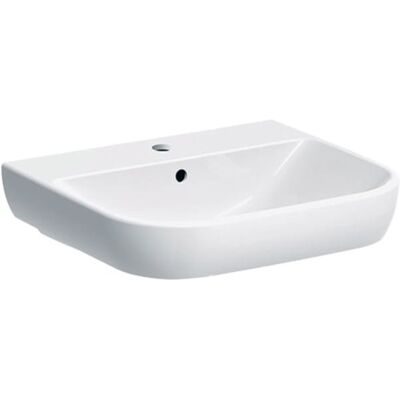 Keramag Geberit Smyle Waschbecken - 55x48cm, KeraTect, Weiß Keramag Geberit Smyle Waschbecken - 55x48cm, KeraTect, Weiß