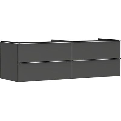 Hansgrohe Xelu Q Wand-Waschtischunterschrank - 4 Schubladen - 1560mm Hansgrohe Xelu Q Wand-Waschtischunterschrank - 4 Schubladen - 1560mm
