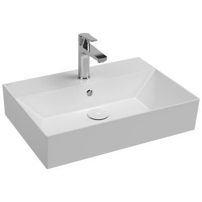 Isvea Weiß Keramik Waschbecken 60cm - Wand- oder Tischmontage Isvea Weiß Keramik Waschbecken 60cm - Wand- oder Tischmontage