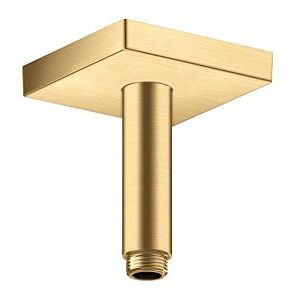 Hansgrohe Deckenanschluss 26437250 100 mm, brushed gold optic, eckig