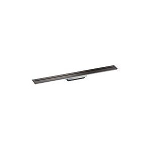 Hansgrohe Drain Duschrinne 42526340 800mm, Fertigset, zur Wandmontage, brushed black chrome