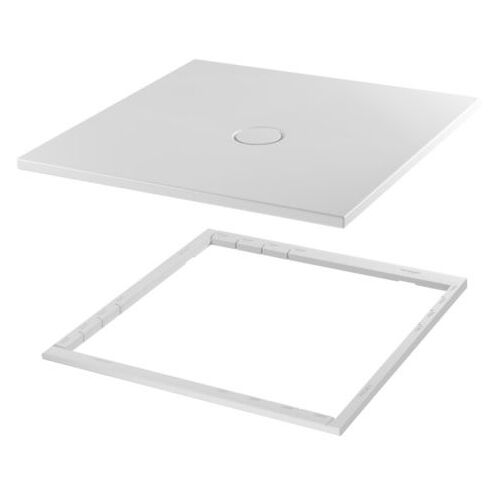 Bette BetteFloor Duschfläche 5941-416AE,T1 100x100cm, Antirutsch/Pro, Mini-Wannenträger, stone