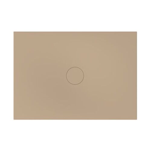 Bette BetteAir Duschfliese 7357-425PLUS 1400 x 1000 mm, greige, Rechteck, glasierter Titan-Stahl