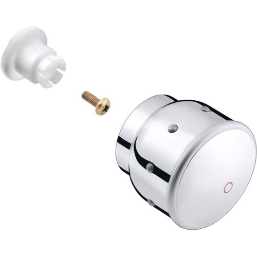 Hansgrohe Griff für Mondial Warmwasserseite 15292490 weiss/gold optik