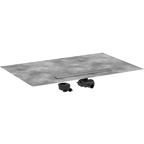 Hansgrohe RainDrain Allround Komplettset Duschrinne 56186800 700 mm, Edelstahl gebürstet