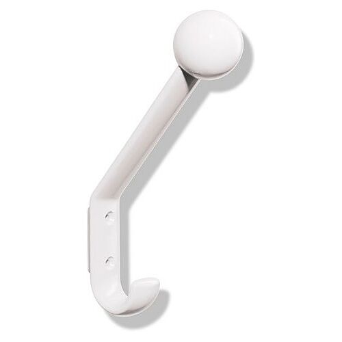 Hewi 477 Garderobenhaken 477.90.08098 signalweiß, mit Kugel