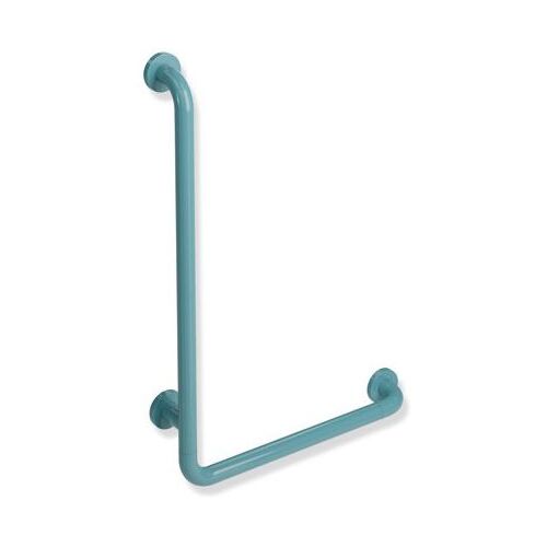 Hewi 801 Winkelgriff 801.22.13655 750 x 500 mm, aquablau, Aluminiumkern