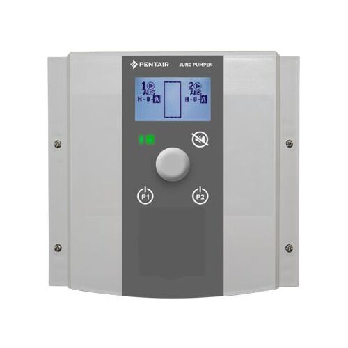 Jung Pumpen Steuerung Highlogo 2-610 LCS JP50825 mit Hauptschalter