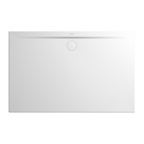 Kaldewei Superplan zero Duschwanne 352247983711 80x90cm, Wannenträger extraflach, Perleffekt, alpinweiß matt
