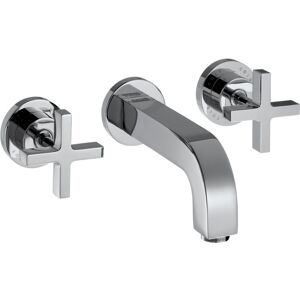 Hansgrohe Axor Citterio Fertigmontageset 39313000 Unterputz-3-Loch-Waschtischarmatur, mit Kreuzgriffen, chrom Hansgrohe Axor Citterio Fertigmontageset 39313000 Unterputz-3-Loch-Waschtischarmatur, mit Kreuzgriffen, chrom
