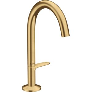 Hansgrohe Axor One Mischbatterie - Gebürstetes Gold - 140mm Projektion Hansgrohe Axor One Mischbatterie - Gebürstetes Gold - 140mm Projektion