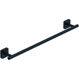 Kludi VELA S Handtuchhalter - 450mm Matteschwarz Badezimmerzubehör Kludi VELA S Handtuchhalter - 450mm Matteschwarz Badezimmerzubehör