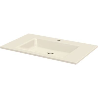 BetteAqua Einbau-Waschtisch - Stoßfester Glasierter Titanstahl - 80x49,5cm BetteAqua Einbau-Waschtisch - Stoßfester Glasierter Titanstahl - 80x49,5cm