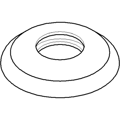 Dornbracht Modell 092735003-09 Gold Rosette Ersatzteil Dornbracht Modell 092735003-09 Gold Rosette Ersatzteil