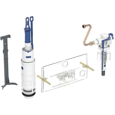 Geberit Umbauset 240835005 Baujahr 1978-87, für Modell 10.400/10.800, für 2-Mengen-Spülungen Geberit Umbauset 240835005 Baujahr 1978-87, für Modell 10.400/10.800, für 2-Mengen-Spülungen