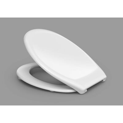 Haromed Basic WC-Sitz 531050 - WC-Sitz, Edelstahl-Scharniere, 2-Punkt Haromed Basic WC-Sitz 531050 - WC-Sitz, Edelstahl-Scharniere, 2-Punkt