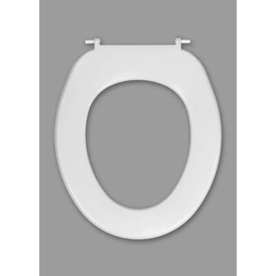 Haromed Basic WC-Sitz - Edelstahl Scharniere - 2-Punkt - Ohne Deckel Haromed Basic WC-Sitz - Edelstahl Scharniere - 2-Punkt - Ohne Deckel