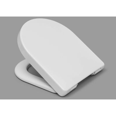 Haro Bacan D-Form WC-Sitz - Edelstahl-Scharnieren Haro Bacan D-Form WC-Sitz - Edelstahl-Scharnieren