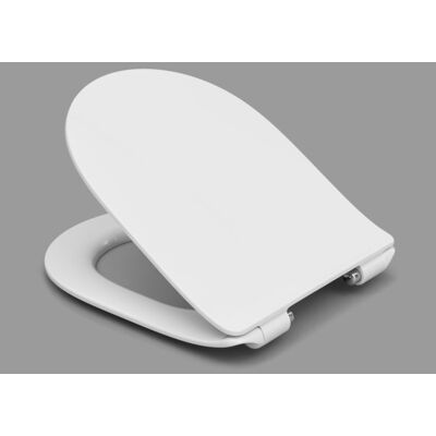 Haro Weiß D-Form Soft Close WC-Sitz - Toilettensitz Haro Weiß D-Form Soft Close WC-Sitz - Toilettensitz