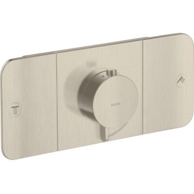 Hansgrohe Axor One Nickel Brushed Thermostatmodul - Thermostatmodul Hansgrohe Axor One Nickel Brushed Thermostatmodul - Thermostatmodul