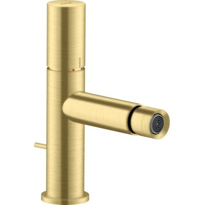 Hansgrohe Axor Uno Bidetmischer - Brushed Brass - 124mm Ausladung Hansgrohe Axor Uno Bidetmischer - Brushed Brass - 124mm Ausladung