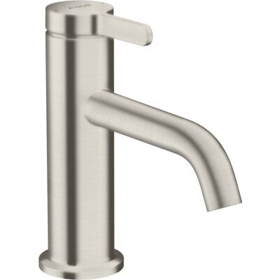 Hansgrohe AXOR One Einhebel-Waschtischarmatur - 130 mm, Edelstahl Hansgrohe AXOR One Einhebel-Waschtischarmatur - 130 mm, Edelstahl