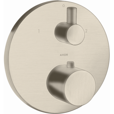 Hansgrohe AXOR Uno Thermostat Unterputz - Brushed Nickel - 38720820 Hansgrohe AXOR Uno Thermostat Unterputz - Brushed Nickel - 38720820