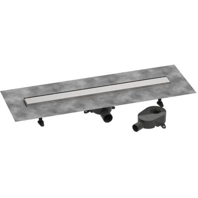 Hansgrohe RainDrain Go Edelstahl Duschrinnen-Set - Standard & Flachinstallation Hansgrohe RainDrain Go Edelstahl Duschrinnen-Set - Standard & Flachinstallation