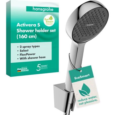 Hansgrohe Activera Select S Duschkopfhalterungset 95 28054000 2jet, Ø95mm, Duschschlauch 1600 mm, chrom Hansgrohe Activera Select S Duschkopfhalterungset 95 28054000 2jet, Ø95mm, Duschschlauch 1600 mm, chrom