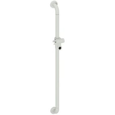 Hewi Modell 477 Brausestangengehæng - Verstellbarer Halter, 1100mm, Lichtgrau Hewi Modell 477 Brausestangengehæng - Verstellbarer Halter, 1100mm, Lichtgrau