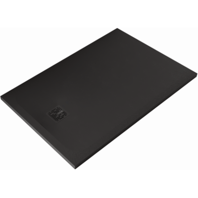 Kludi TERRA Duschwanne - 80x120cm - Mattschwarz - Shower Tray Kludi TERRA Duschwanne - 80x120cm - Mattschwarz - Shower Tray