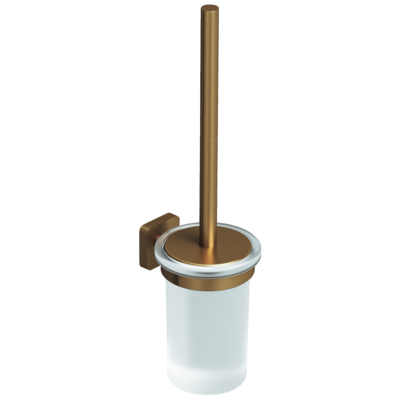 Kludi VELA S Toilettenbürstengarnitur - Brushed Bronze Kludi VELA S Toilettenbürstengarnitur - Brushed Bronze